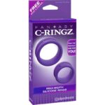 Fantasy C-Ringz Max-Width Silicone Rings Purple - Image 2