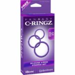 Fantasy C-Ringz Silicone 3-Ring Stamina Set Purple - Image 2
