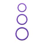 Fantasy C-Ringz Silicone 3-Ring Stamina Set Purple