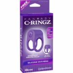 Fantasy C-Ringz Silicone Duo Ring Purple - Image 2