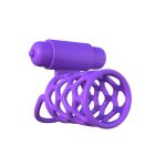 Fantasy C-Ringz vibrerende par bur Lilla