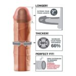 Fantasy X-tensions  Mega 5,1 cm Extension - Flesh - Image 2
