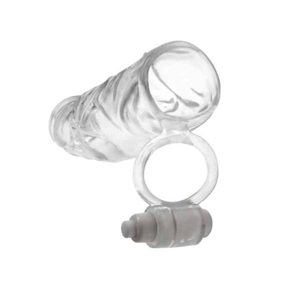 Fantasy X-tensions  Vibrating Super Sleeve - Clear - Image 3