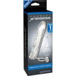 Fantasy X-tensions  Vibrating Super Sleeve - Clear - Image 4