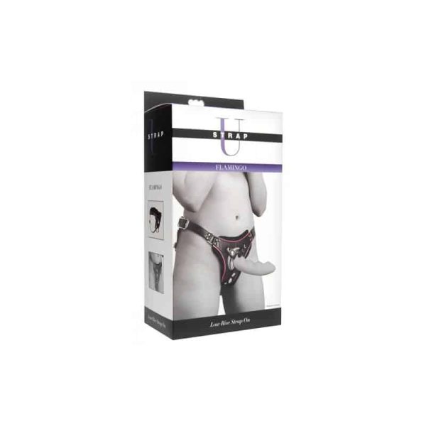 Flamingo Low Rise Strap-On Harness Black - Image 6