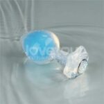 Gemoria Silicone Butt Plug Internal Steel Ball Glow in the Dark - Image 8