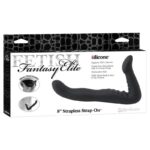Hands Free Dildo 20 cm Black - Image 4