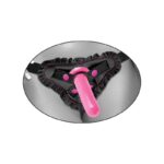 Harness Fancy Fit Black and Pink - Image 2