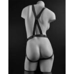 Harness with Dildo 16,5 cm Purple - Image 3