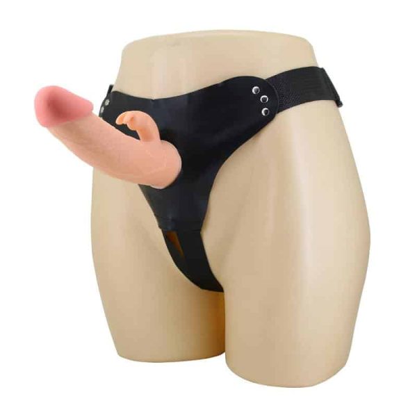 Hollow Strap-on Harness wt Dildo 19 cm Mavis - Image 5