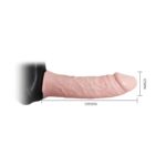 Hollow Strap-on with Vibration 15.5 x 4.2 cm Flesh - Image 6