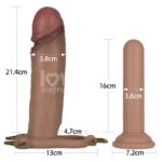Ingen Adjustable Strap On with Hollow Dildo 9 Enhanced Set L/XL/2XL - Image 26