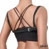 Karina Vegan Leather Harness Top with Chain One size by ADALET LINGERIE image 2