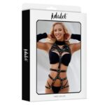 Kianna Vegan Leather Body Harness Teddy One size - Image 3