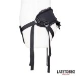 Lace Edge Strap On with Silicone Ring - Image 2