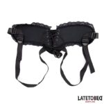 Lace Edge Strap On with Silicone Ring - Image 4