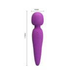 Meredith Wand Massager USB Violet - Image 9