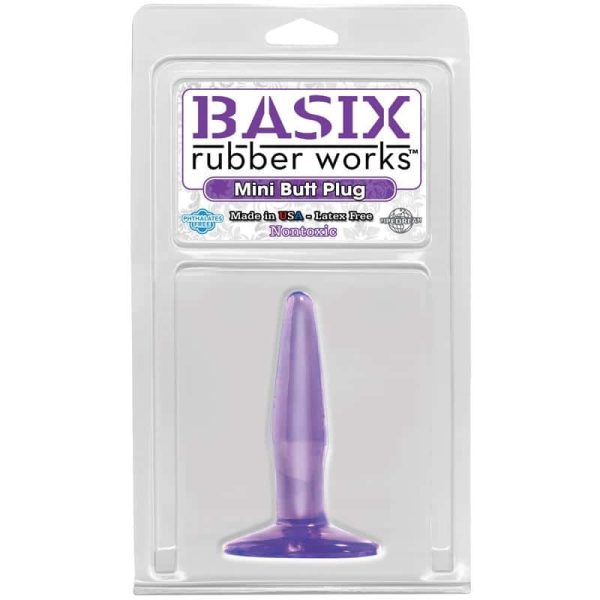 Mini Butt Plug Purple - Image 2