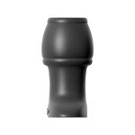 Open Wide Tunnel Butt Plug Black - Image 4