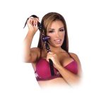 Penis Shaped Ball Gag Purple - Image 3