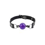 Penis Shaped Ball Gag Purple - Image 4