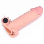 Penis Sleeve with Vibration Add 2 Plesure X Tender Flesh - Image 2