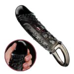 Penis sleeve with vibration Black - Image 4