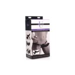 Power Pegger Double Strap-On Vibrator Black - Image 8