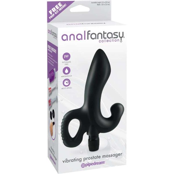 Prostate Massager with Vibration Black - Image 5