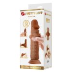 Quentin Dildo with Sliding Skin-Retractil 18.4 cm - Image 8