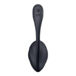 Ribbed Petal Panty Vibrator APP Black - Image 5