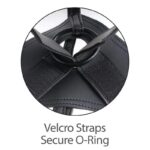 Strap-On Two Cocks One Hole 7 cm Flesh - Image 8