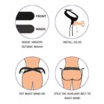 Strap-on with Vibrating Dildo with Remote Control 7.5 - Image 9