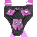 Suspender Harness with Dildo 19 cm-7 Pink - Image 5