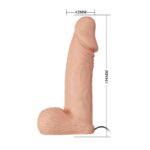 Ultra Strap On Vibrating Realistic Dildo 7.6 - Image 10