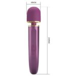 Vibrating Wand Silicona Purple - Image 10