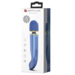 Vibrating Wand USB Silicone Blue - Image 11