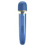 Vibrating Wand USB Silicone Blue
