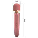 Vibrating Wand USB Silicone Pink - Image 10
