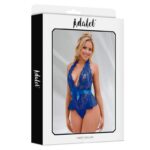 Violet Halter V Neckline Teddy - Image 3