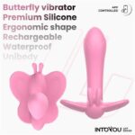Wingy Butterfly Vibrator with App Pink - Image 6