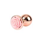 Anal Plug with Rose Jewel Color Rose Size M - Image 3