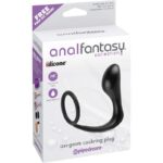 Butt Plug with Penis Ring Ass-Gasm Black - Image 3