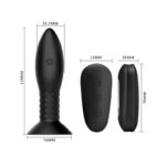 Butt Plug with Vibration and Rotation - Image 7