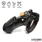Chastity Penis Cage Long Black