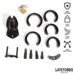 Chastity Penis Cage Short Black - Image 6