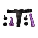 Double Penetration Strap-On Purple - Image 5