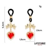 Gem Pendant nipple clamps - Image 4