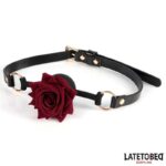 Gold Metal rose gag Ball - Image 2