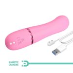 Marski Vibrator with Rabbit G Spot Pink - Image 8